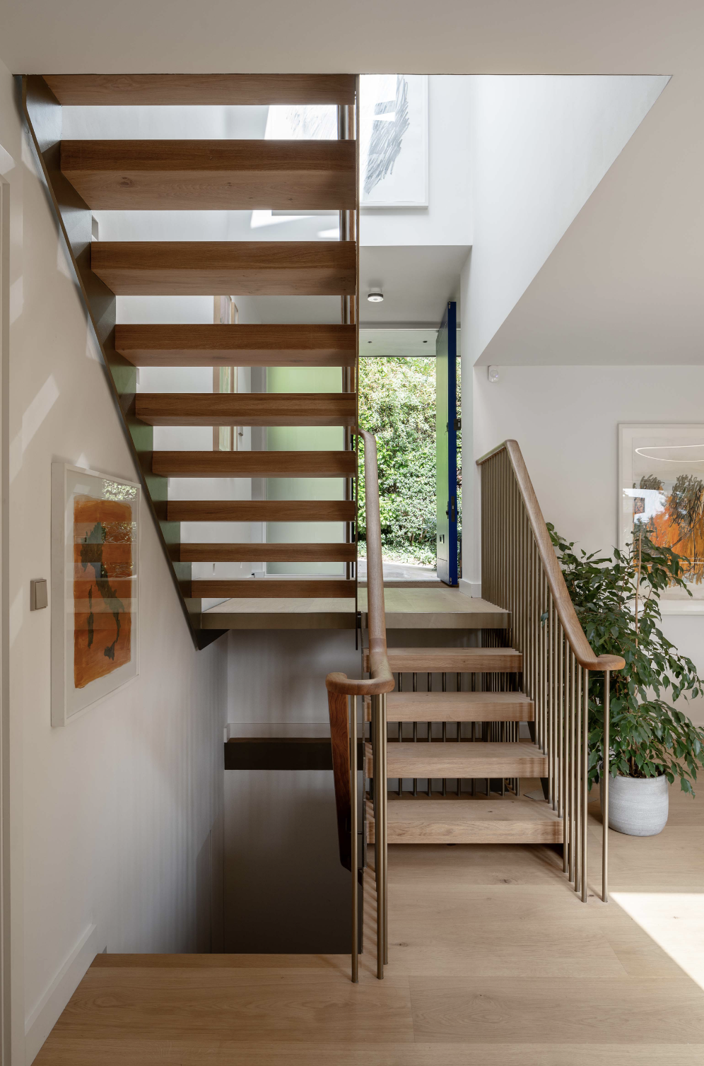 New replacement timber staircase