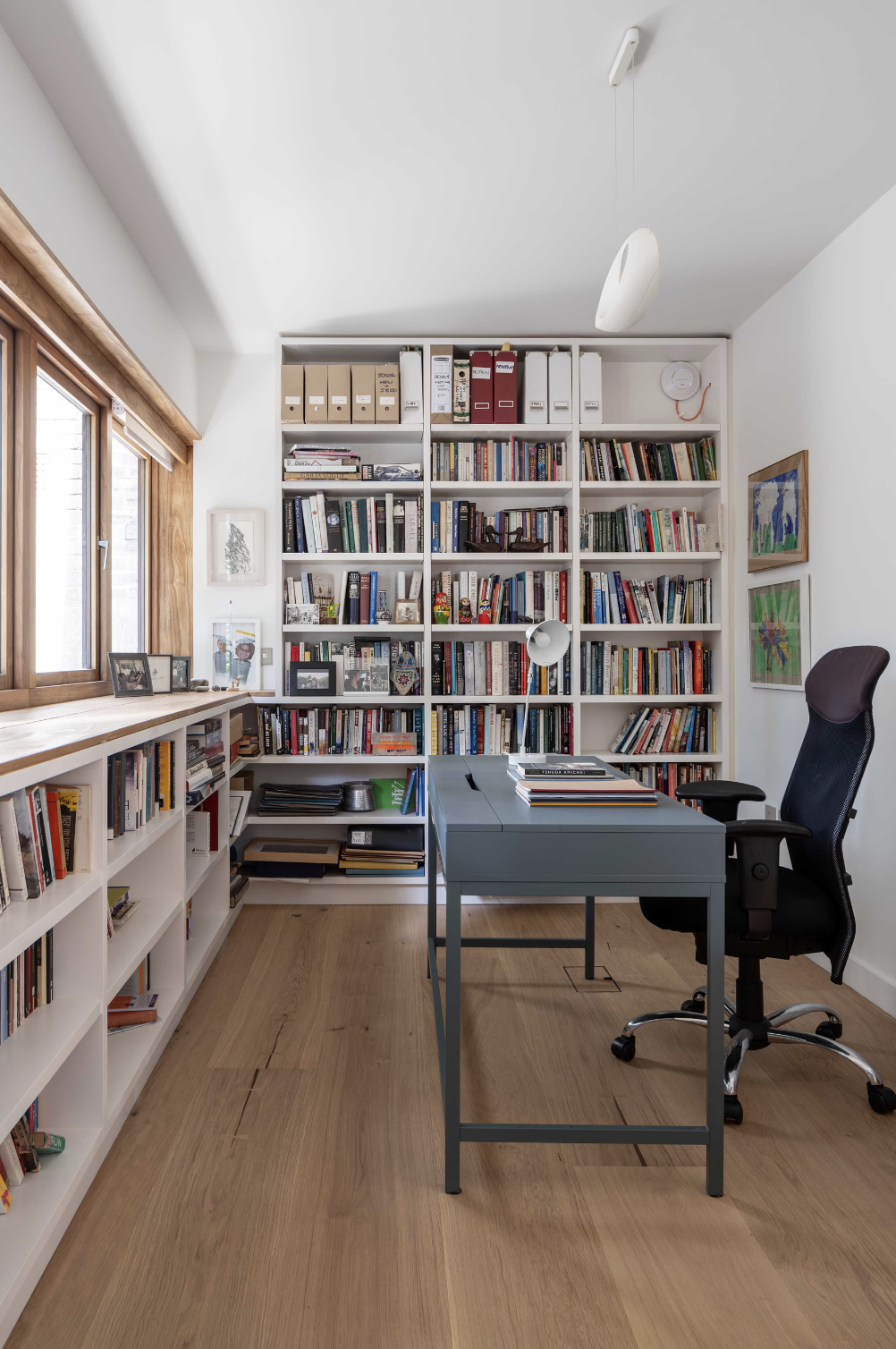 Secondary study space integrated into the layout